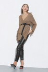 Lurex cardigan with fringes - 3