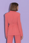 Blazer con fusciacca in vita - 2
