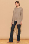 Open cardigan in cotton and cashmere blend - 4