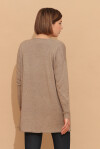 Cardigan aperto in misto cotone e cachemire - 2