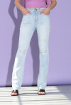 Jeans straight in denim - 4