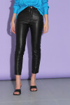 Pantaloni skinny effetto pelle - 2