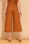 Pantaloni culotte in popeline - 2