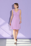 Dress with ruffles - 4