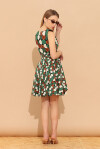 Patterned cotton dress - 4