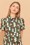 Micro polka dot patterned cotton shirt - 4
