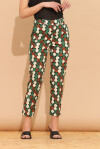 Micro polka dot patterned cotton trousers - 3