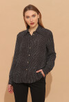 Camicia in crepe de chine stampa floreale - 1