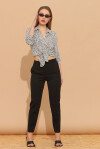 Camicia in crepe de chine floreale - 3