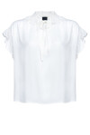 Blusa senza maniche con rouches - 1