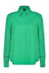 Geometric jacquard shirt - 1