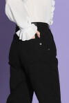 Pantaloni denim slouchy - 4