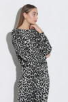 Maglia a trama animalier - 4