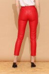 Skinny leather effect trousers - 2