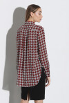 Soft shirt with houndstooth pattern - 2