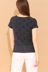 T-Shirt mezza manica con pois - 2