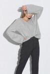Oversize sweater mélange colored - 3
