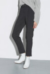 High-waisted trousers with belt - 4