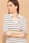 Striped polo shirt - 4