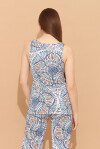 Top smanicato fantasia Welcome Summer - 2