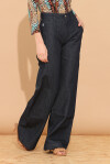 Jeans Julia wideleg con tasche all'americana - 4