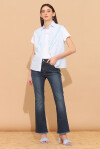 Jeans Galia Long cinque tasche modello flare - 1