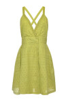 Short broderie anglaise dress - 1