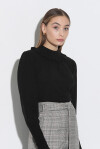 Maglia crop con rouches - 2