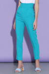 Technical viscose trousers - 4
