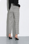 Check trousers with pouch waist - 2