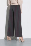 Pantaloni ampi a righe - 3