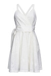 Short broderie anglaise dress - 1
