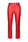 Skinny leather effect trousers - 1