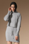 Pullover cropped a trecce - 3