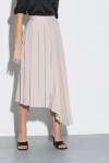 Asymmetrical pleated skirt - 4