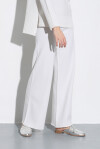 Pantalone dritto in maglia - 3