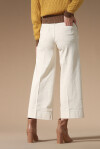 Pantaloni palazzo in bull comfort - 3