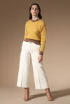 Pantaloni palazzo in bull comfort - 1