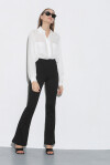 Fluid flared trousers - 3
