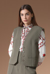 Gilet con bottoni - 4