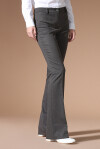 Pantaloni classici modello flare - 4