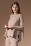 Long sleeve crewneck sweater - 4