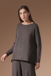 Long sleeve crewneck sweater - 4