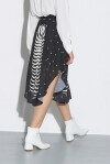 Asymmetrical skirt with astral pattern - 2