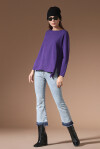 Long sleeve crewneck sweater - 3
