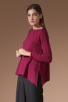 Long sleeve crewneck sweater - 1