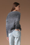 Maglia con maxi treccia - 2