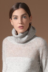 Dolcevita carrè misto alpaca e mohair - 4