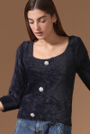 Maglia scollo quadrato - 4