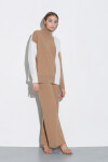 Straight knit trousers - 3